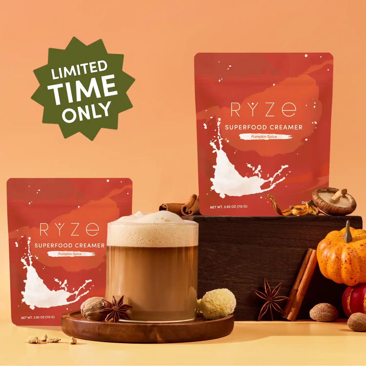 Pumpkin Spice Superfood Creamer Add-On (SPECIAL PRICING) Smooth M031-082