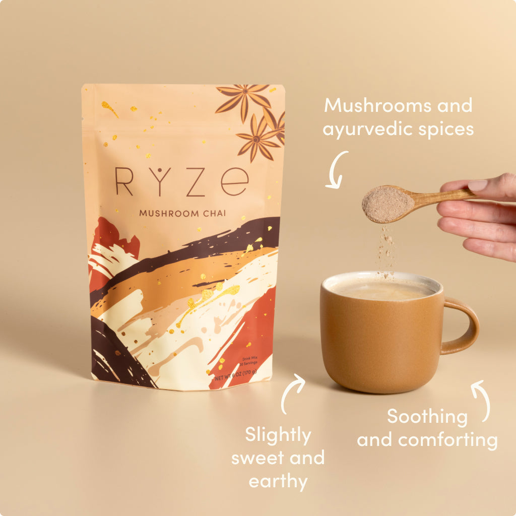 RYZE Mushroom Chai Starter Bag Choice M031-196