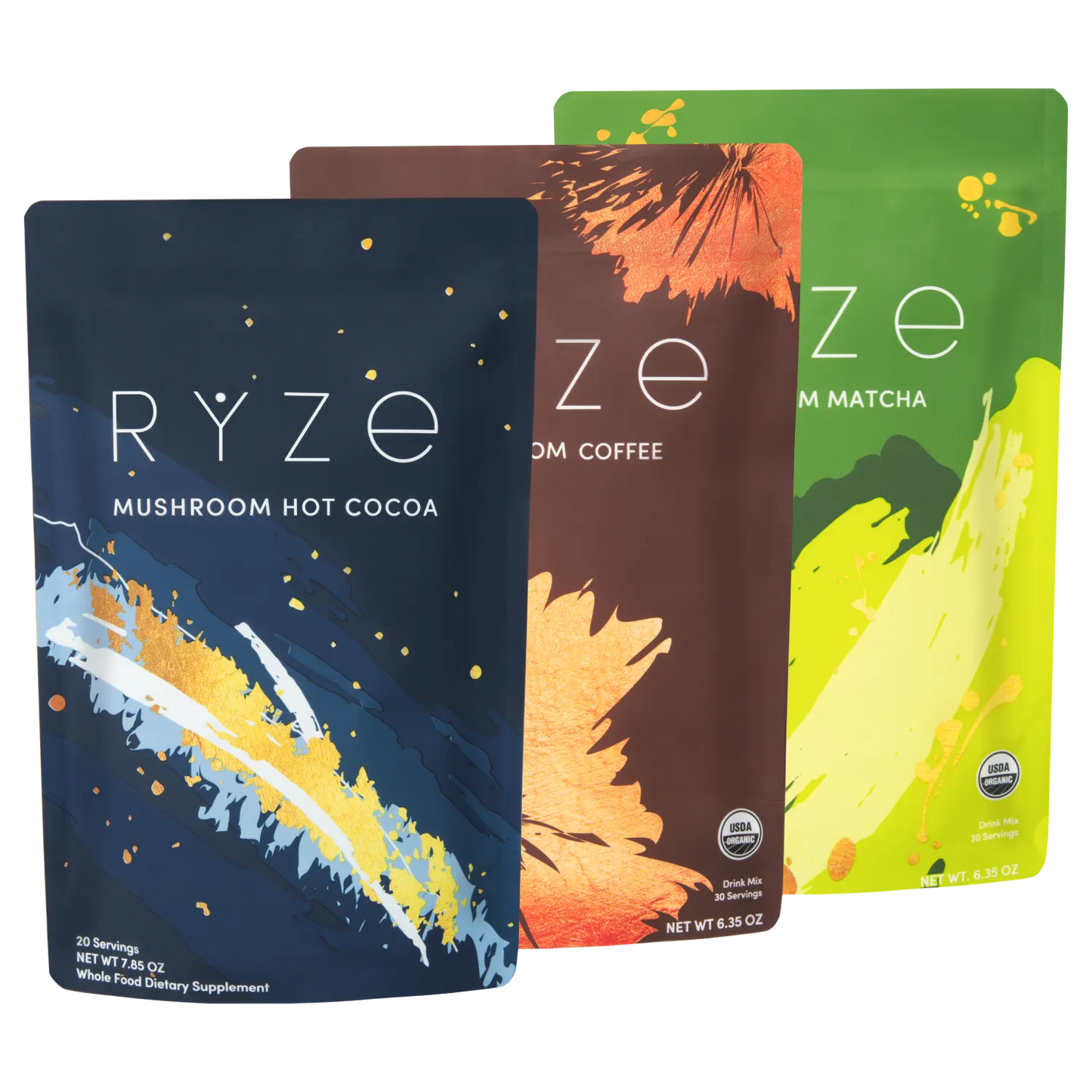 Ultimate Day + Night Bundle: Coffee + Matcha + Cocoa Essential M031-013