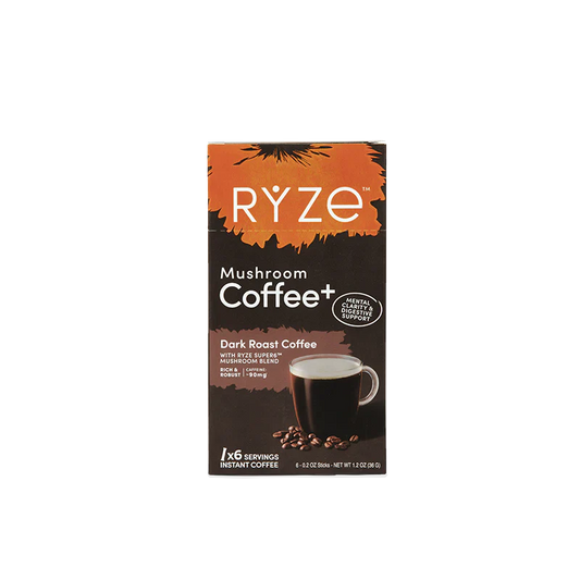 Dark Roast Mushroom Coffee Carton Essential M031-187