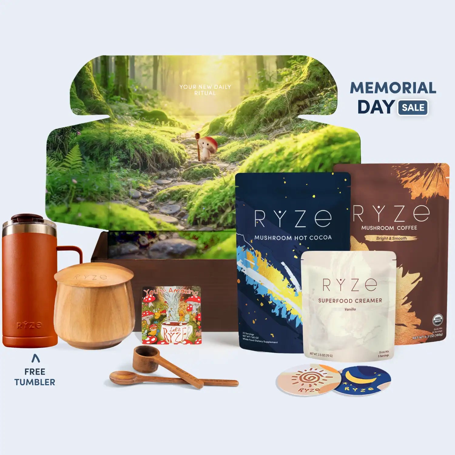RYZE Ritual Set (Cocoa + Coffee) Choice M031-043