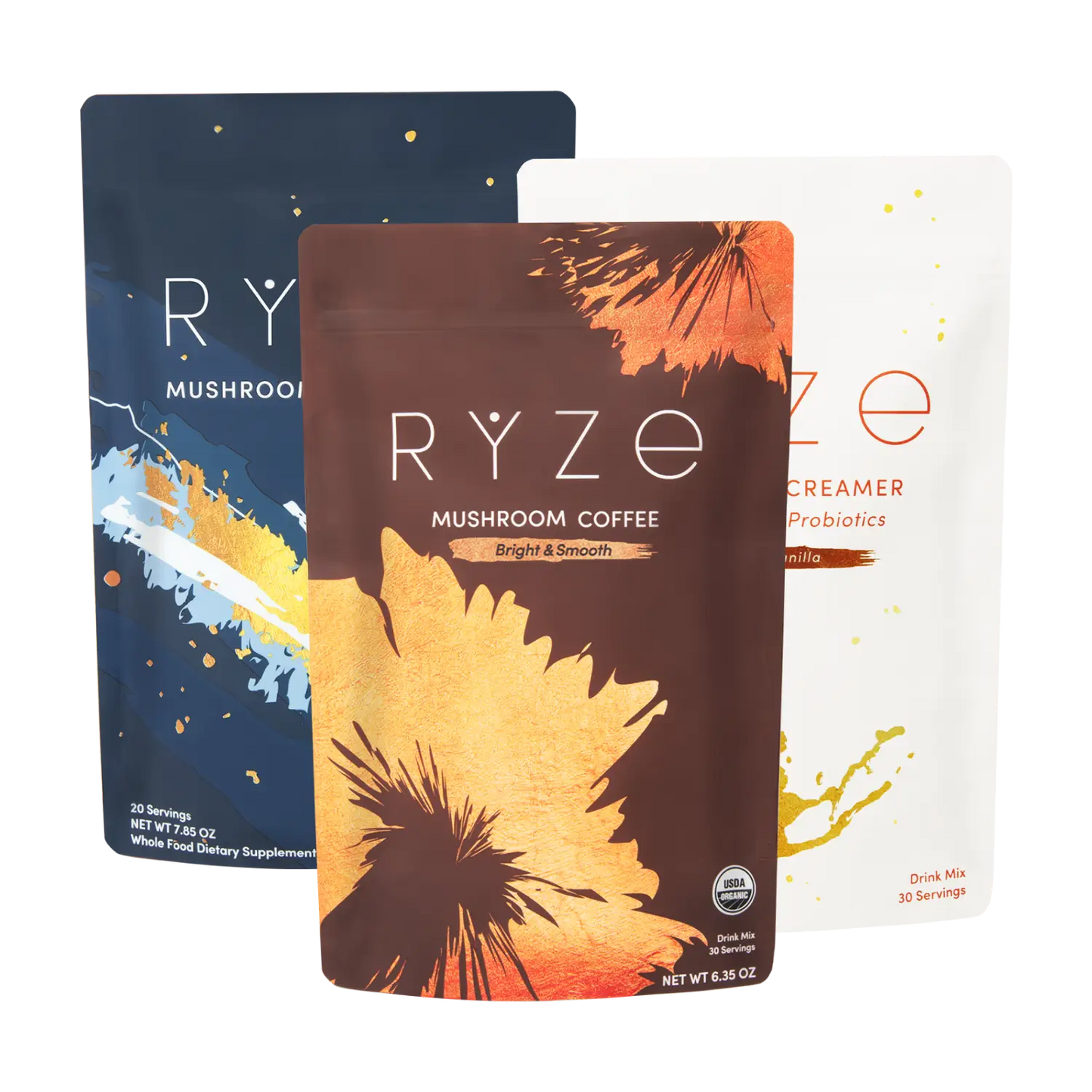 RYZE Ritual Set (Cocoa + Coffee + Creamer) Essential M031-041