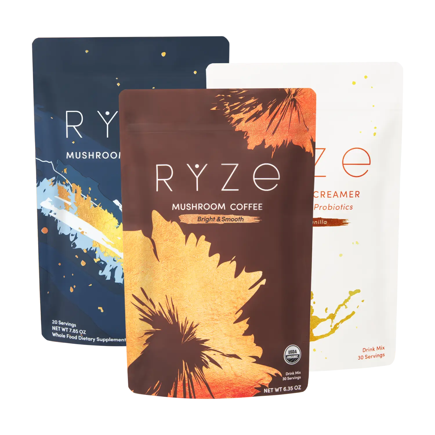 RYZE Ritual Set (Cocoa + Coffee + Creamer) Essential M031-041
