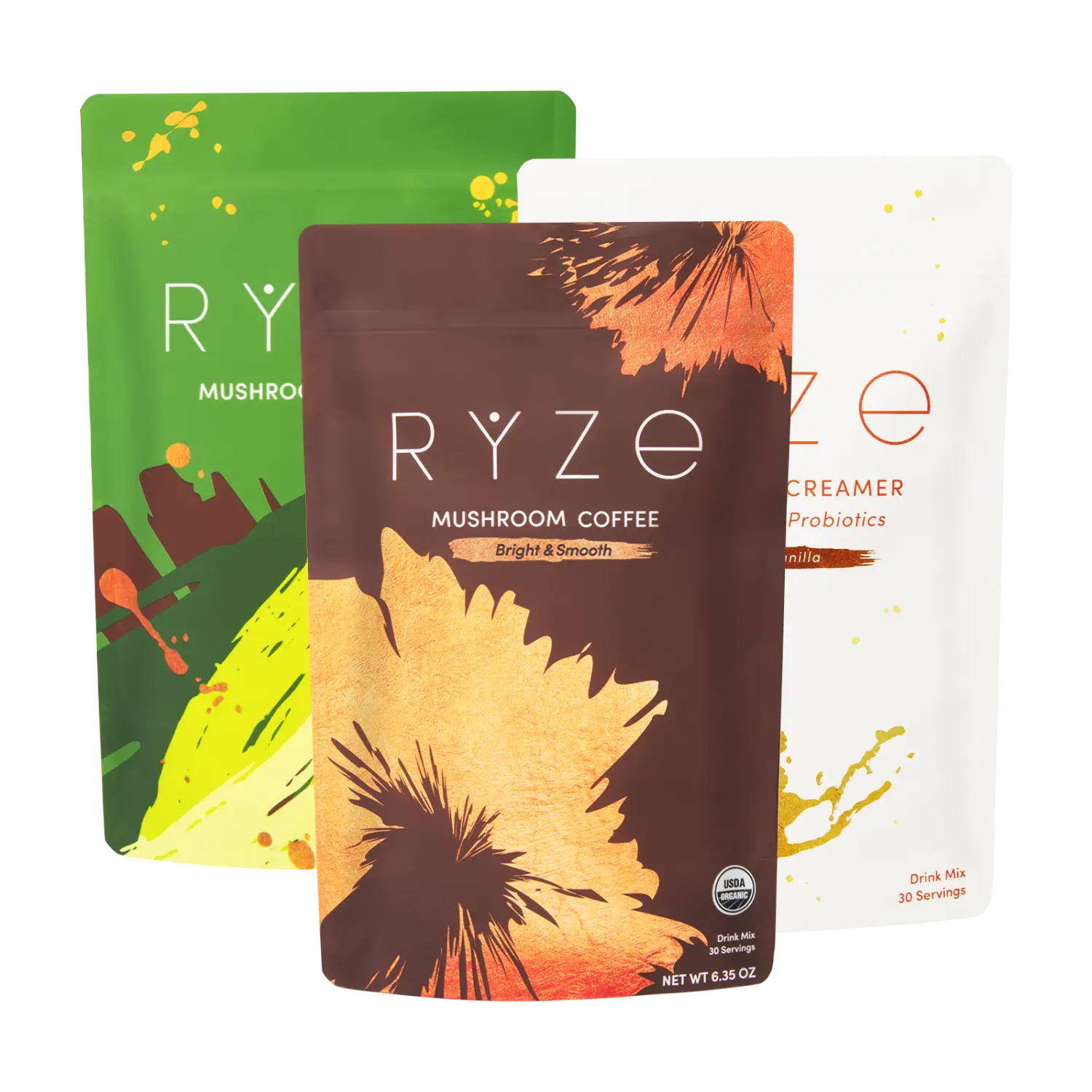 RYZE Ritual Set (Matcha + Coffee + Creamer) Choice M031-034