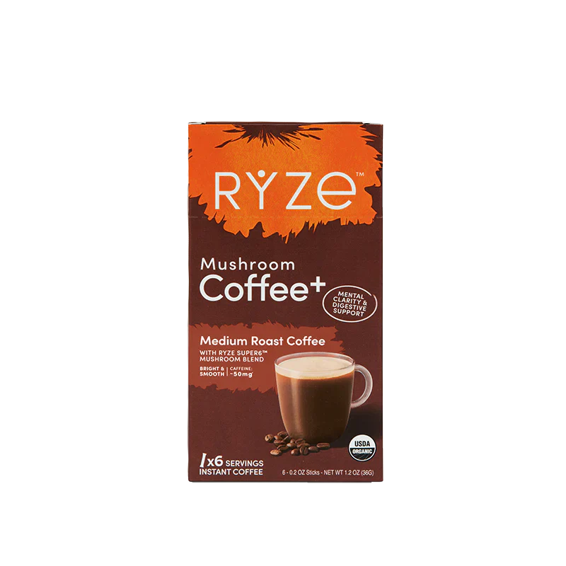 Medium Roast Mushroom Coffee Carton Smooth M031-165