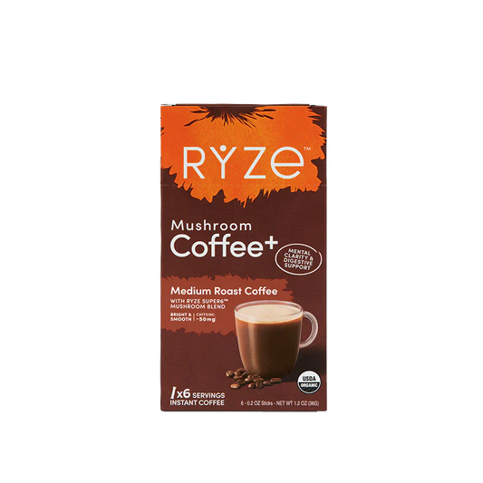 Medium Roast Mushroom Coffee Carton Smooth M031-165