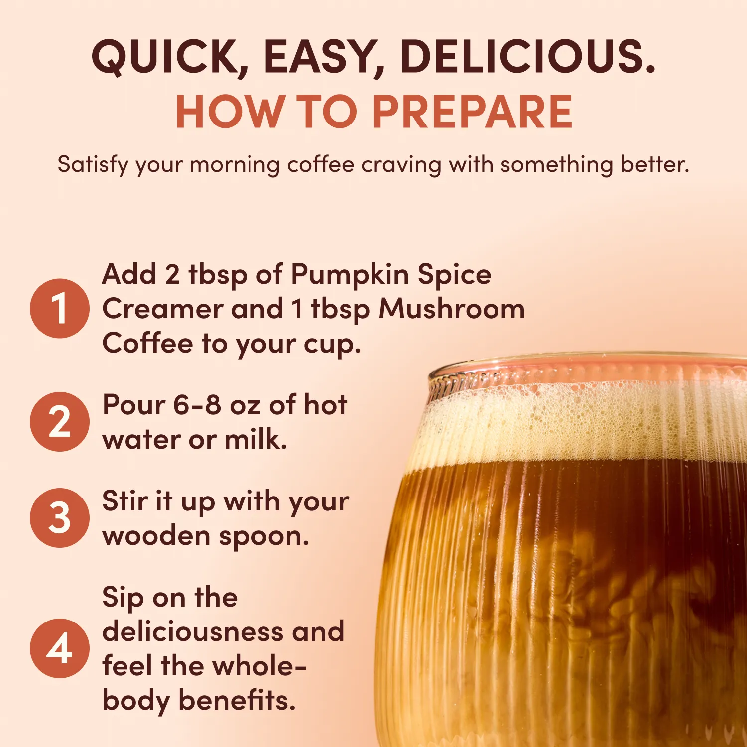 Pumpkin Spice Superfood Creamer Add-On (SPECIAL PRICING) Smooth M031-082