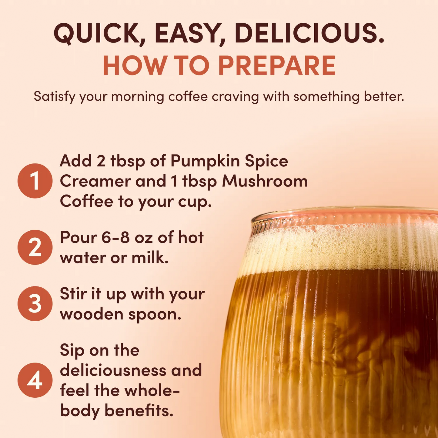 Pumpkin Spice Superfood Creamer Add-On (SPECIAL PRICING) Smooth M031-082
