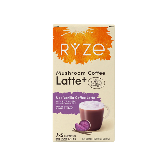 Ube Vanilla Coffee Latte Carton Choice M031-014