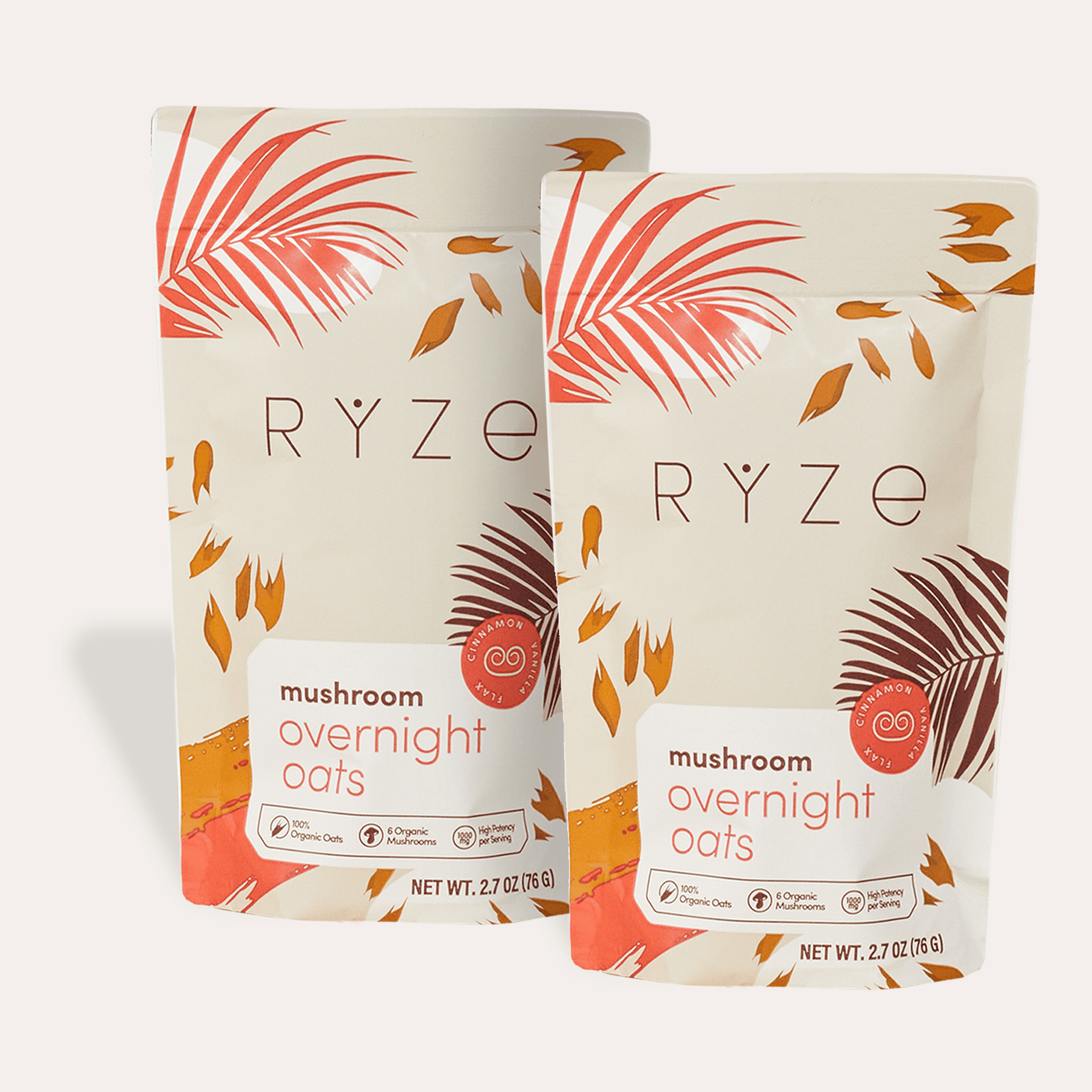 Mushroom Overnight Oats Pack (28 Servings) Pure M031-086