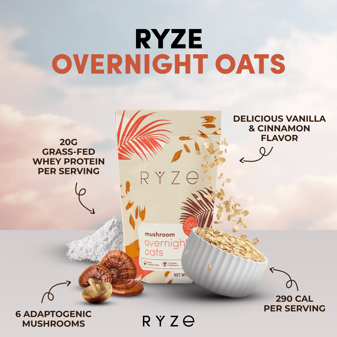 Mushroom Overnight Oats Pack (28 Servings) Pure M031-086