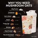 Mushroom Overnight Oats Pack (28 Servings) Pure M031-086