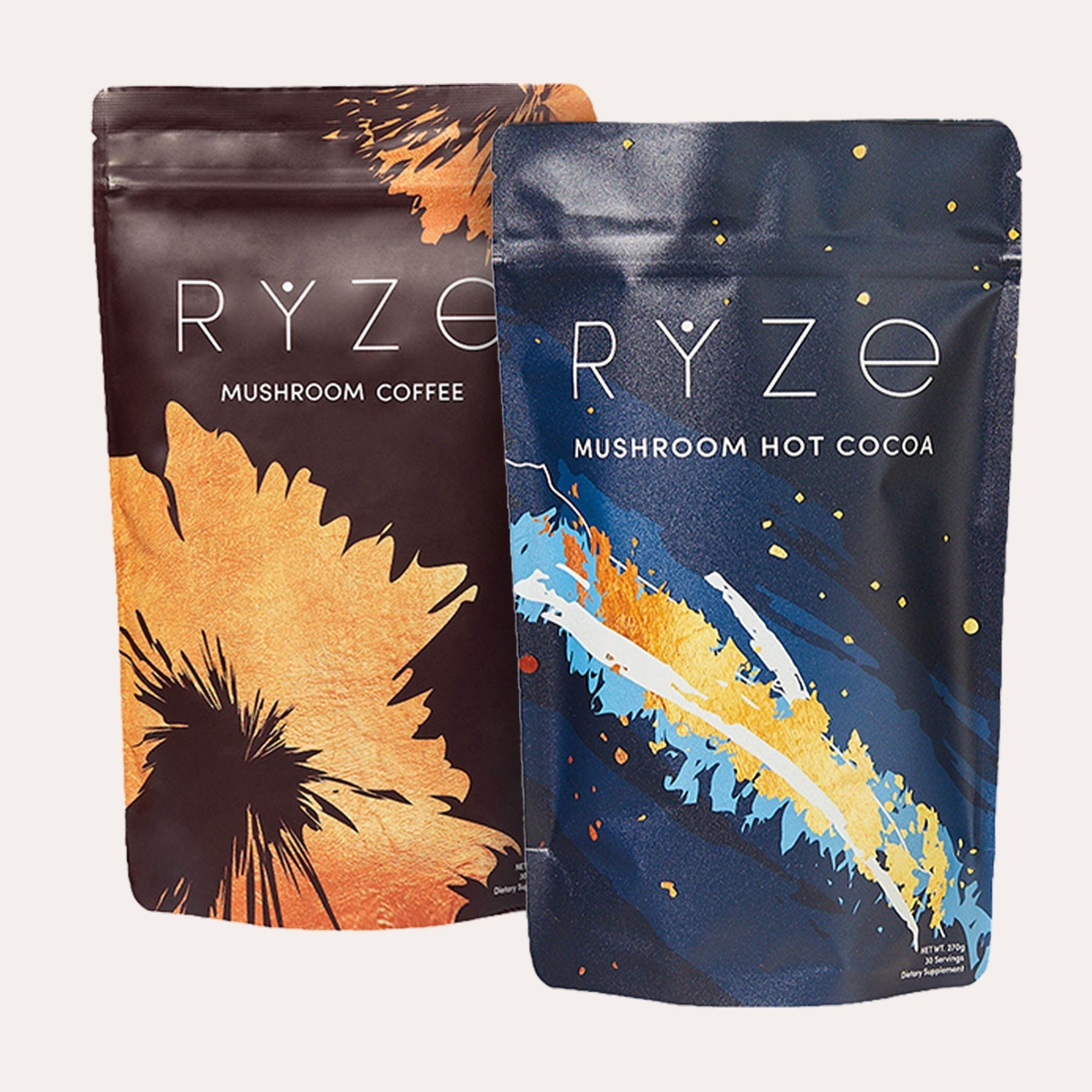 RYZE Hot Cocoa - with 6 Sleep Superfoods to Help Fall Asleep and Stay Asleep Bright M031-053