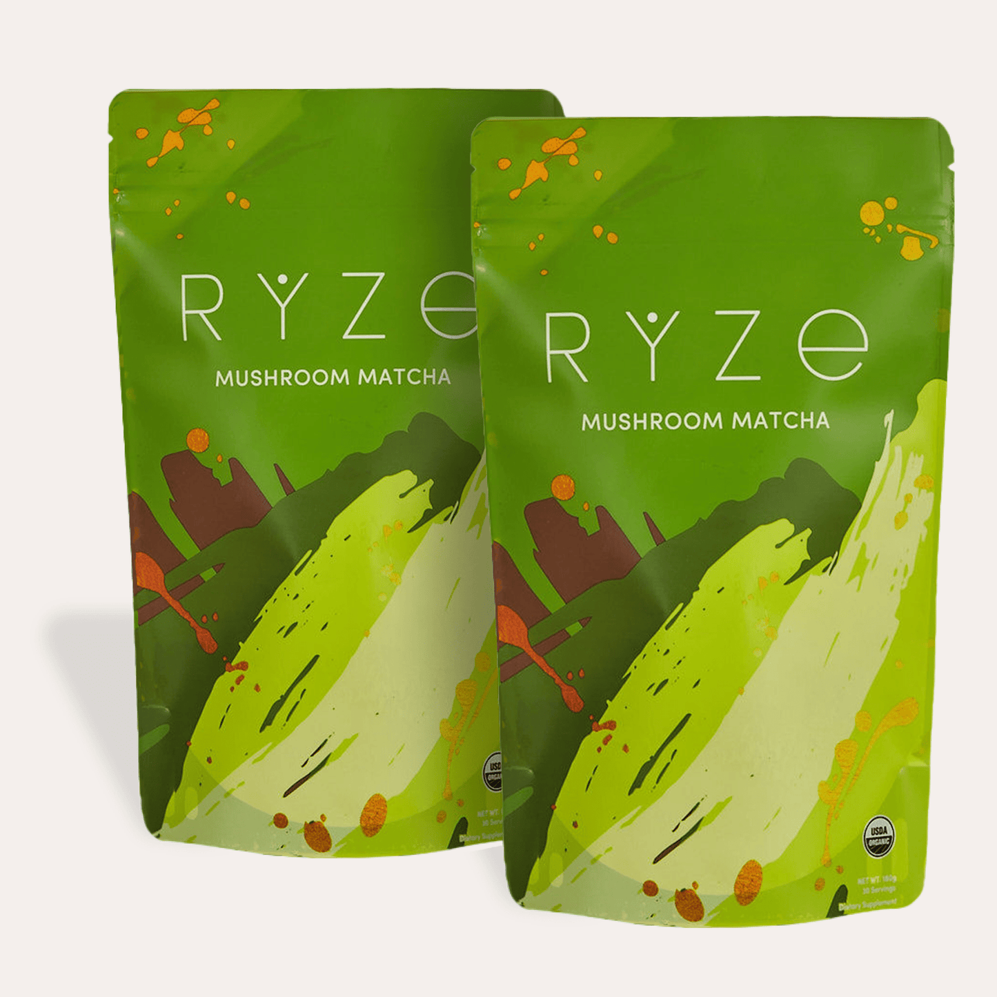 RYZE Organic Mushroom Matcha Starter Kit (60 servings) Fresh M031-092
